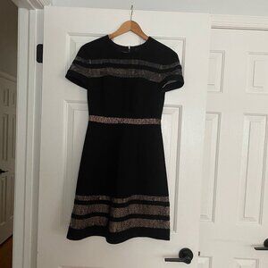 BCBGMaxAzria Kalli Lace Insert Dress